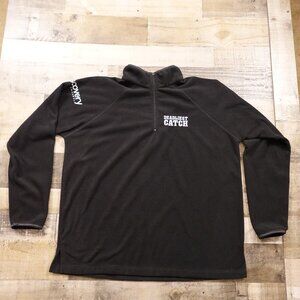 Helly Hansen Deadliest Catch Quarter-Zip Fleece Men’s XL Black Discovery Channel